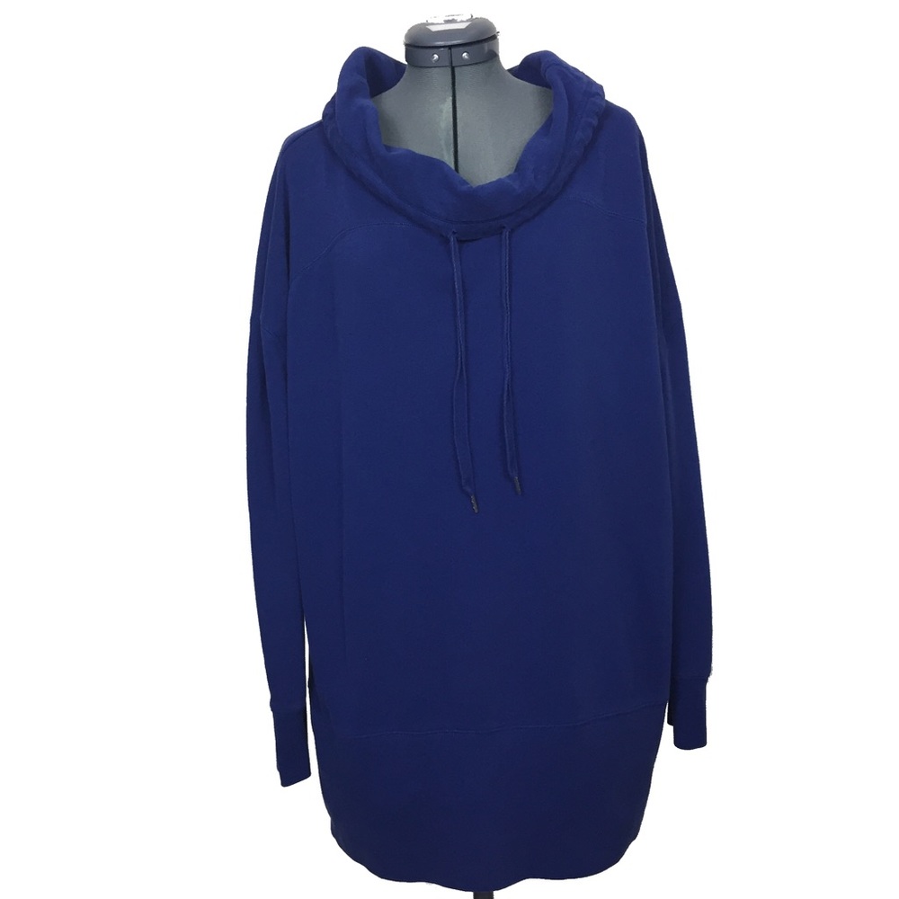 Victoria’s Secret Large Blue Cowl Neck Sweater   B